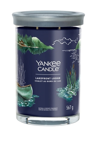 Vela perfumada jarra modelo grande Signature - Chalet au bord du lac