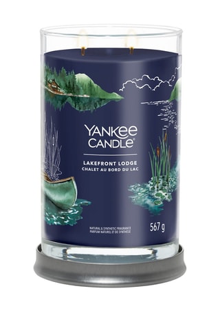 Vela perfumada jarra modelo grande Signature - Chalet au bord du lac