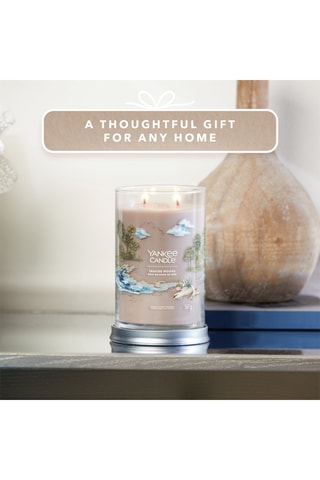 Bougie parfumée jarre grand modèle Signature - Bois en bord de mer