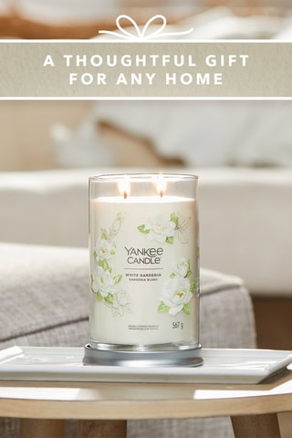 Vela perfumada jarra modelo grande Signature - Gardénia Blanc