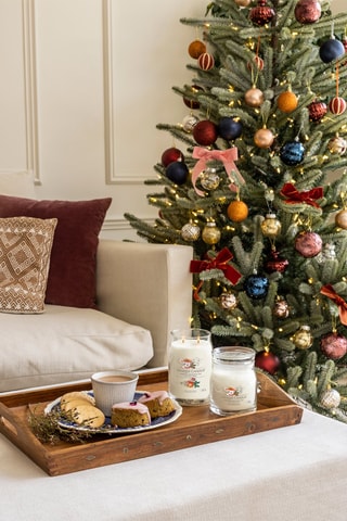 Bougie parfumée jarre moyen modèle Signature - Thé de Noël à Londres