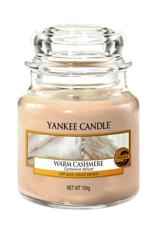 Bougie parfumée jarre petit modèle - Cachemire délicat