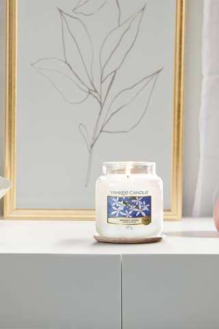Bougie parfumée jarre moyen modèle - Jasmin de minuit