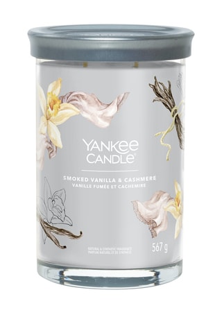 Bougie parfumée jarre grand modèle - Vanille fumée et cachemire