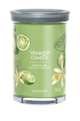 Bougie parfumée jarre grand modèle - Vanille citron vert