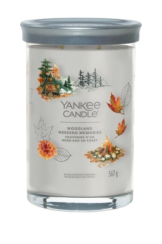 Bougie parfumée jarre grand modèle - Souvenir d’un week-end en forêt