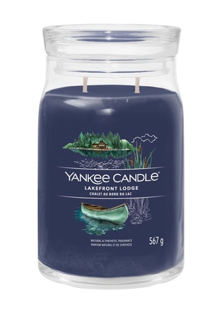 Vela perfumada jarra grande modelo - Chalet au bord du lac