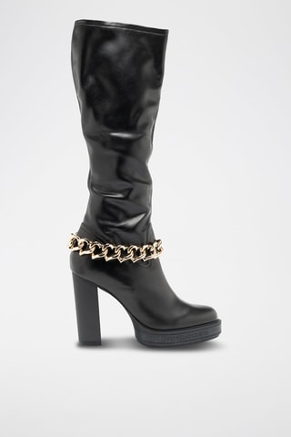 Bottes en cuir - Noir
