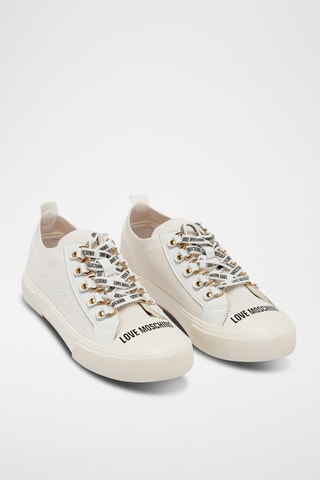 Baskets en cuir - Blanc