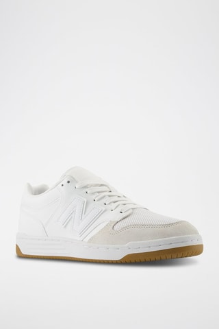 Baskets en cuir 480 - Blanc