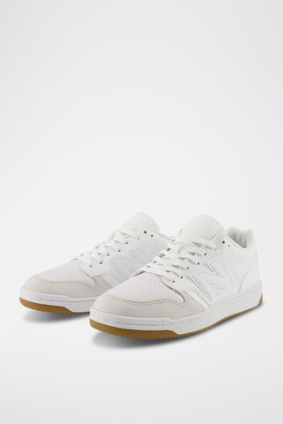 Baskets en cuir 480 - Blanc