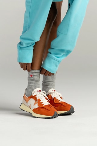 Baskets en nubuck 327 Lifestyle - Orange