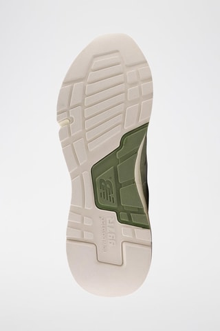 Baskets en nubuck 997 - Vert clair