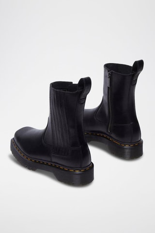 Bottines en cuir Amaayah Lo Orleans - Noir