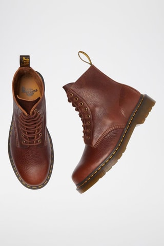 Bottines en cuir 1460 Pascal Ambassador - Marron