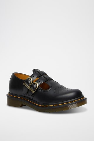 Babies en cuir Smooth - Noir