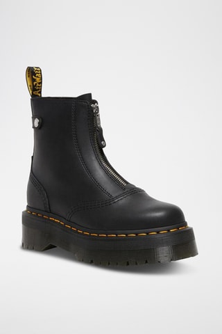 Bottines en cuir Jetta - Noir