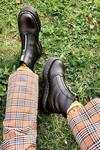 Bottines en cuir Jetta - Noir