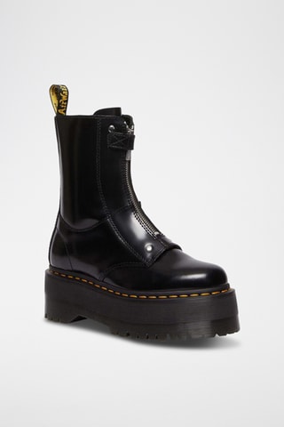 Bottines en cuir Jetta Hi Max - Noir