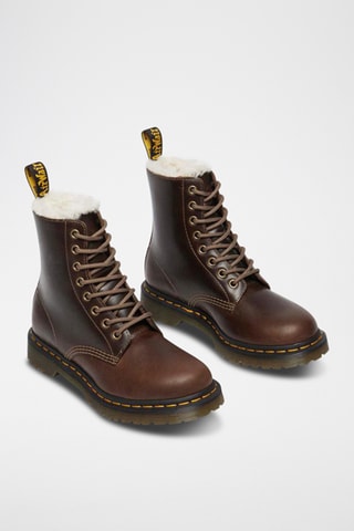 Bottines en cuir Serena - Marron