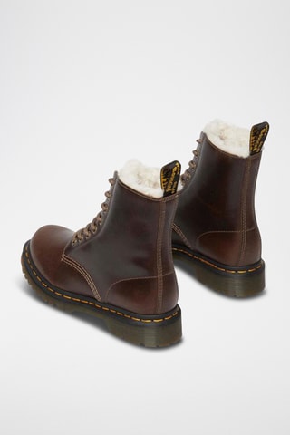 Bottines en cuir Serena - Marron