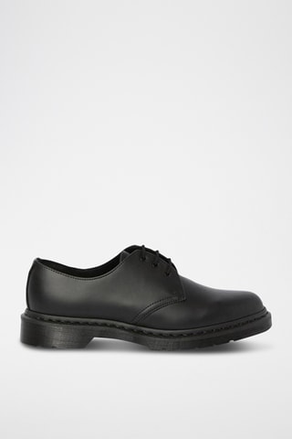 Derbies en cuir vegan - Noir