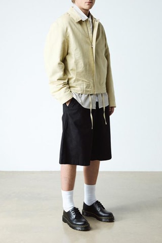 Derbies en cuir vegan - Noir