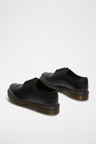 Richelieu en cuir - Noir