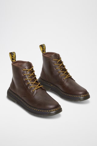 Bottines en cuir Crewson - Marron
