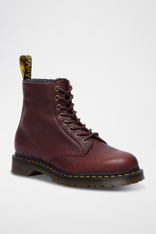 Bottines en cuir 1460 - Bordeaux