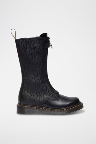 Bottes en cuir Bovver - Noir