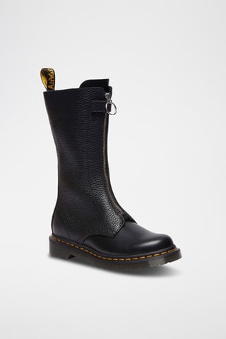 Bottes en cuir Bovver - Noir