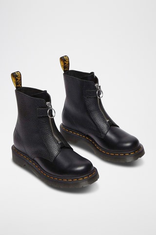 Bottines en cuir Bovver - Noir