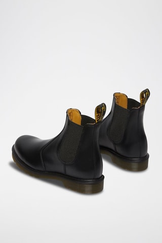 Boots  Chelsea en cuir 2976 Black Smooth - Noir