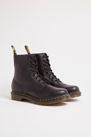 Bottines en cuir grainé Originals Core 1460 8 Eye boot - Noir