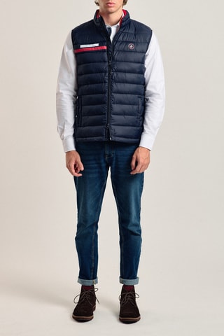 Doudoune sans manches - Bleu