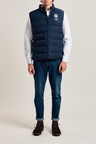 Doudoune sans manches - Bleu