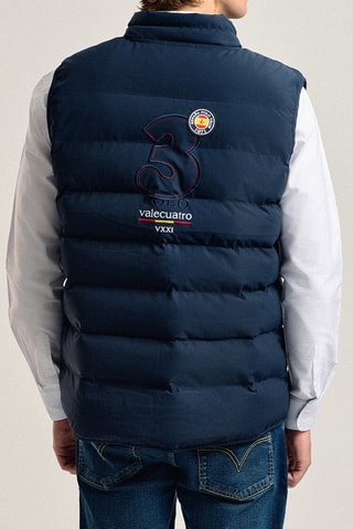 Doudoune sans manches - Bleu