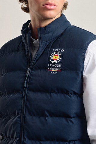 Doudoune sans manches - Bleu