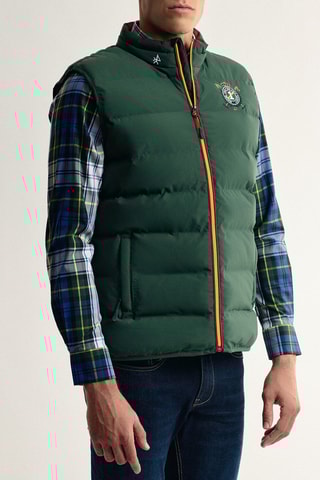 Doudoune sans manches - Vert