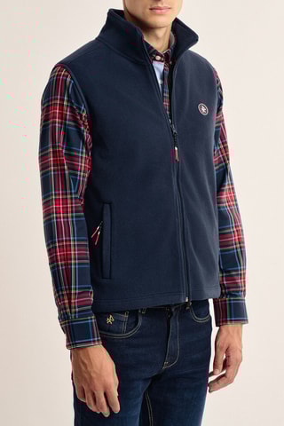 Casaco de malha - Azul