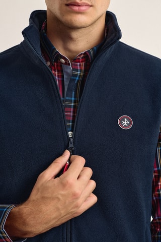 Casaco de malha - Azul