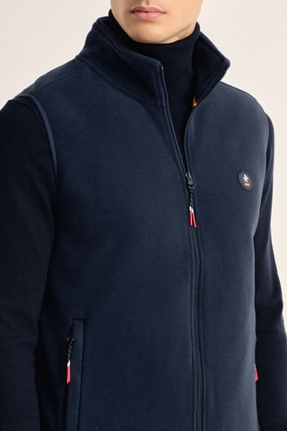 Casaco de malha - Azul