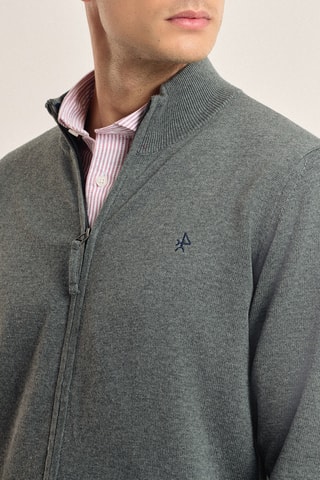 Casaco de malha - Cinzento