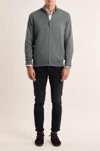 Casaco de malha - Cinzento