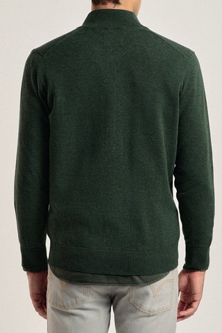Casaco de malha - Verde