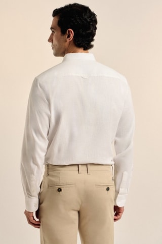 Chemise en lin - Blanc