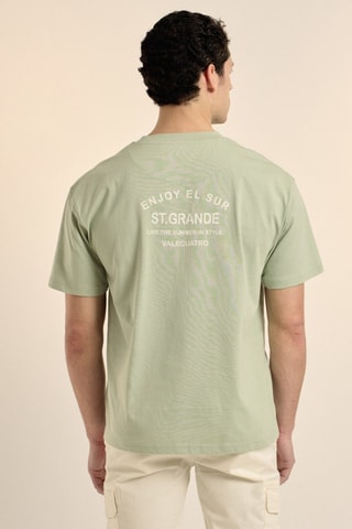 T-shirt oversize - Vert