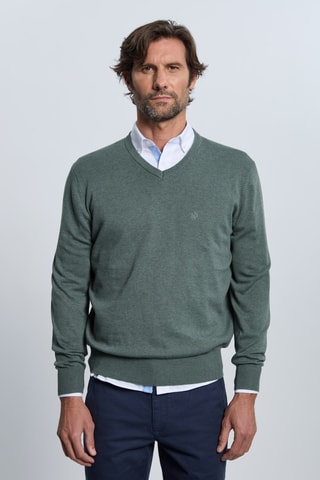 Camisola - Verde-escuro azeitona