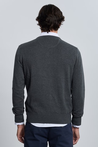 Camisola - Cinzento-escuro